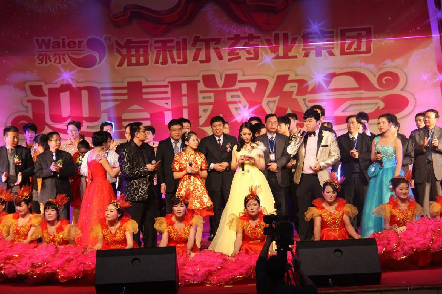 星空电子药业集团2014年新春联欢会荣耀绽放