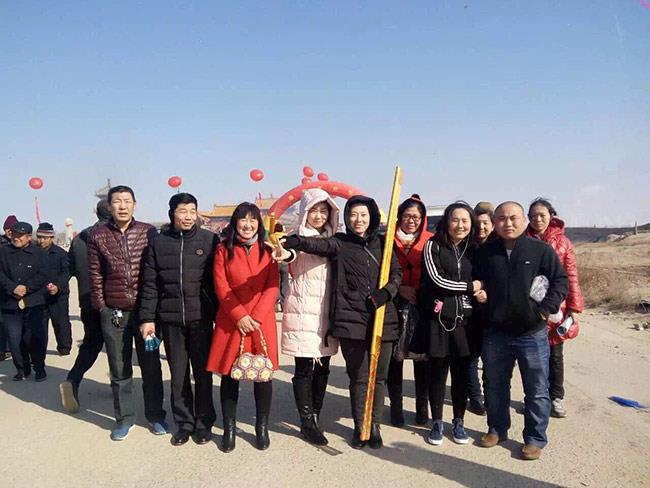 山东星空电子组织员工参加渔盐文化节