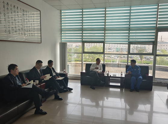开发区管委会副主任张振城一行到山东星空电子调研指导